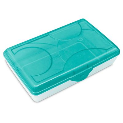 Sterilite School Supply Pencil Box - Blue