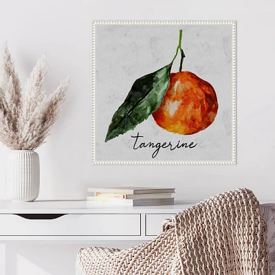 Amanti Art 22x22 Summertime Citrus III by Regina Moore Framed Canvas Wall Art Print