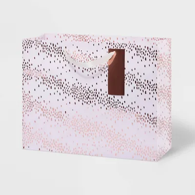 Scatter Dot Medium Gift Bag Pink - Spritz