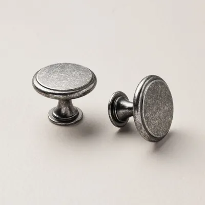 Classic Cabinet Knobs (Set of 2) - Hearth & Hand with Magnolia: Zinc