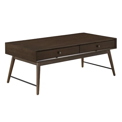 Inspire Q Foerster Coffee Table Dark Walnut