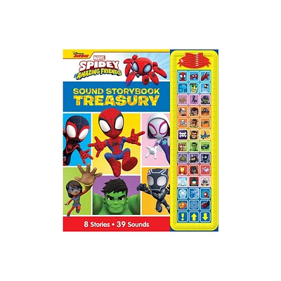 Disney Junior Marvel Spidey and His Amazing Friends: Sound Storybook Treasury - by Pi Kids (Mixed Media Product)