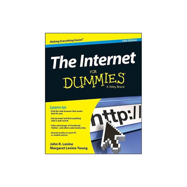 The Internet for Dummies - 14th Edition by John R Levine & Margaret Levine Young (Paperback)