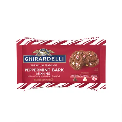 GHIRARDELLI Premium Baking Peppermint Bark Mix-Ins - 8oz