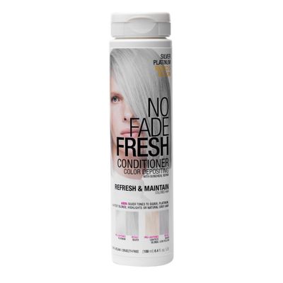 No Fade Fresh Color Depositing Semi Permanent Hair Color Conditioner with BondHeal Repair - Icy  - 6.4 fl oz