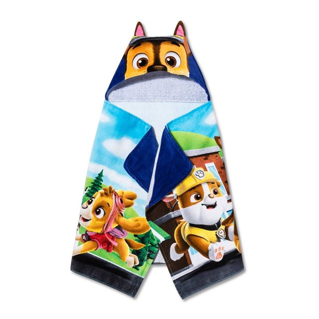 PAW Patrol Paws Rule Kids Hooded Bath Towel