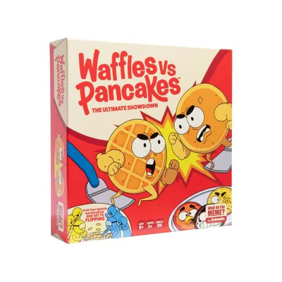 What Do You Meme? Waffles vs Pancakes Family Game