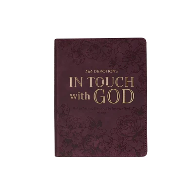 Devotional in Touch with God Brown Flexcover Jan. - (Leather Bound)