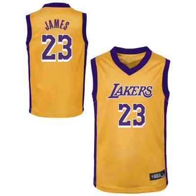 NBA Los Angeles Lakers Toddler Boys Lebron James Jersey