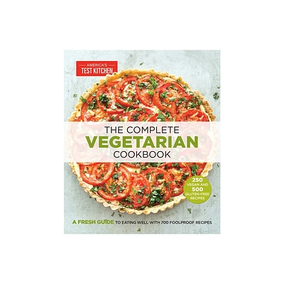 The Complete Vegetarian Cookbook - (The Complete Atk Cookbook) by Americas Test Kitchen (Paperback)