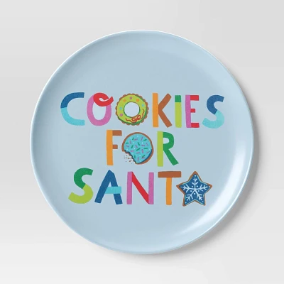 10 Christmas Cookies For Santa Dinner Plate  - Wondershop