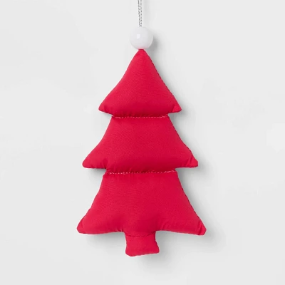 Fabric Puffer Tree Christmas Tree Ornament