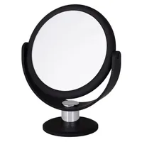 7 Vanity Rubberized 1X-10X Magnification Mirror - Details: Handheld, Desk