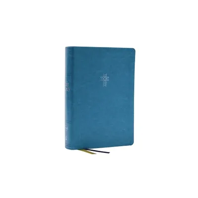 Nkjv, the Bible Study Bible, Leathersoft, Turquoise, Comfort Print - by Sam ONeal (Leather Bound)