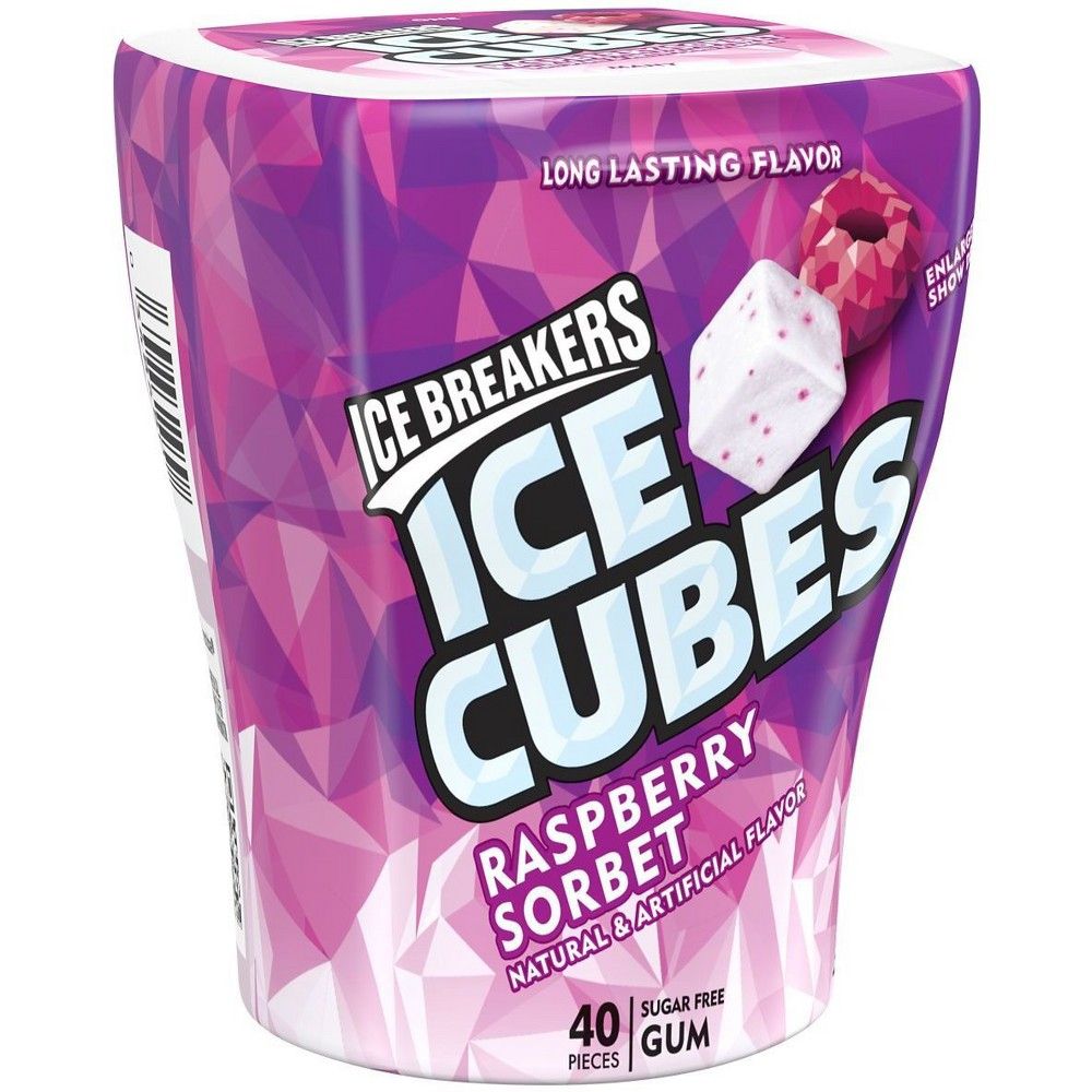 Ice Breakers Ice Cubes Arctic Grape Flavored Gum Pouch - 100ct/8.11oz :  Target