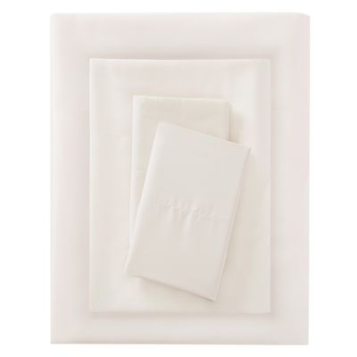 Smart Cool Microfiber Sheet Set (Twin) Ivory