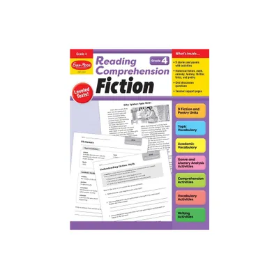 Reading Comprehension: Fiction, Grade 4 Teacher Resource - by Evan-Moor Educational Publishers (Paperback)