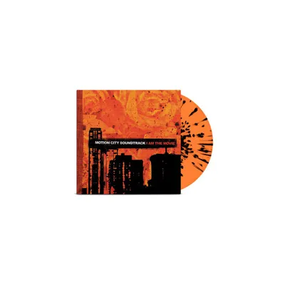 Motion City Soundtrack - I Am the Movie - Anniversary Edition - Tangerine w/Black Splatter (Explicit Lyrics Colored Vinyl Orange Black Splatter)