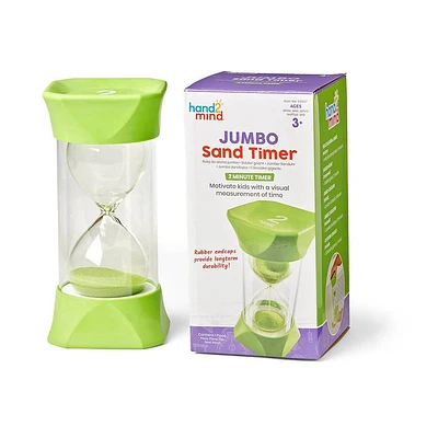 Hand2Mind 2 Minute Jumbo Sand Timer