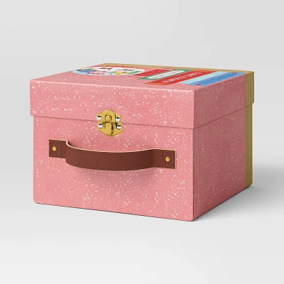 6x3.5 Suitcase Christmas Gift Box - Wondershop