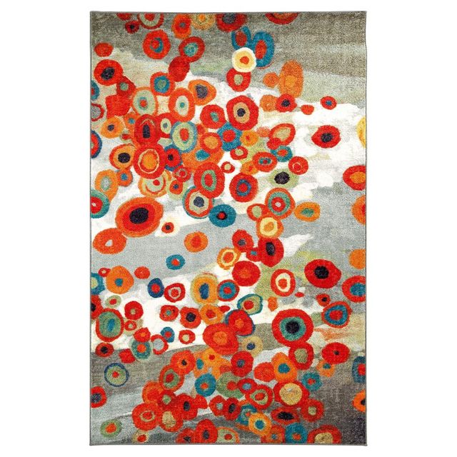 5x8 Tossed Floral Area Rug - Mohawk