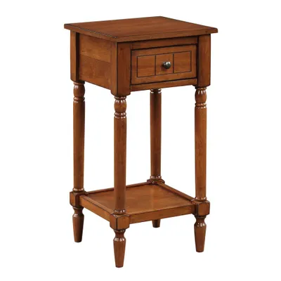 Breighton Home Provencal Countryside Mia Petite Accent Table: French Country Style, Small Side, End Table Living Room