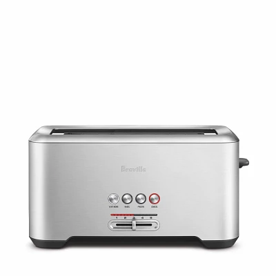 Breville Bit More Toaster 4 Slice Brushed Stainless Steel BTA730XL