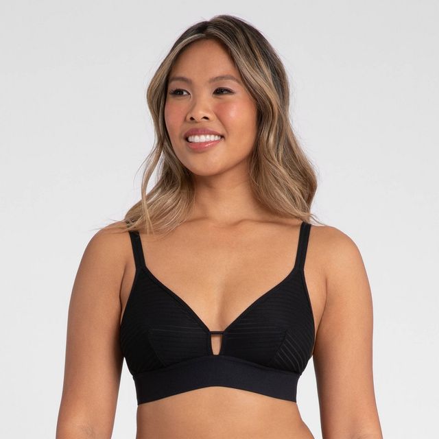 Allyoulively All.You. LIVELY Womens Stripe Mesh Bralette