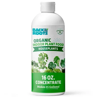 Back to the Roots All Purpose Plant Food 16oz: Liquid Fertilizer for Indoor & Outdoor Gardens, NPK 05-02-02