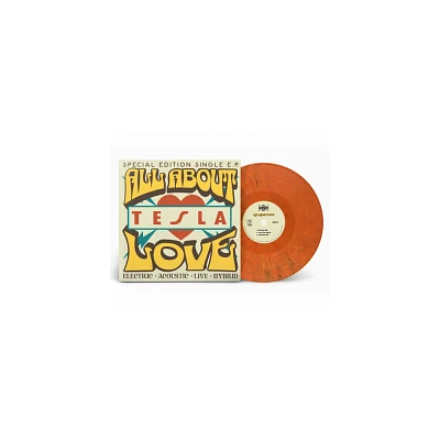 Tesla - All About Love - Orange (Colored Vinyl Orange)