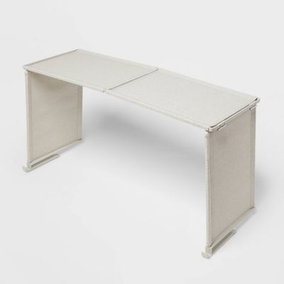 26 Foldable Shelf Divider Gray - Brightroom
