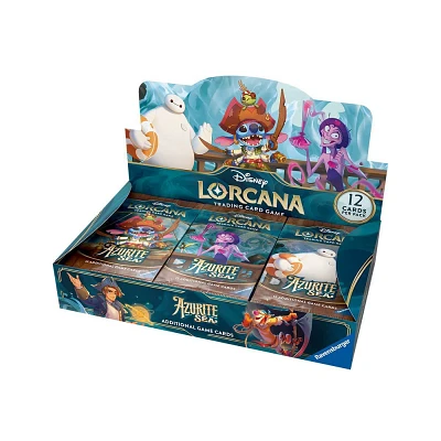 Disney Lorcana Trading Card Game: Azurite Sea Display Box