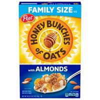 Honey Bunches With Almonds Breakfast Cereal - 18oz - Post