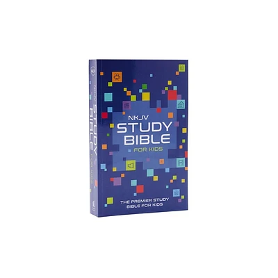 NKJV Study Bible for Kids, Softcover: The Premier Study Bible for Kids - by Thomas Nelson (Paperback)