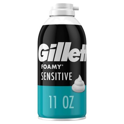 Gillette Foamy Mens Sensitive Shave Foam - 11oz