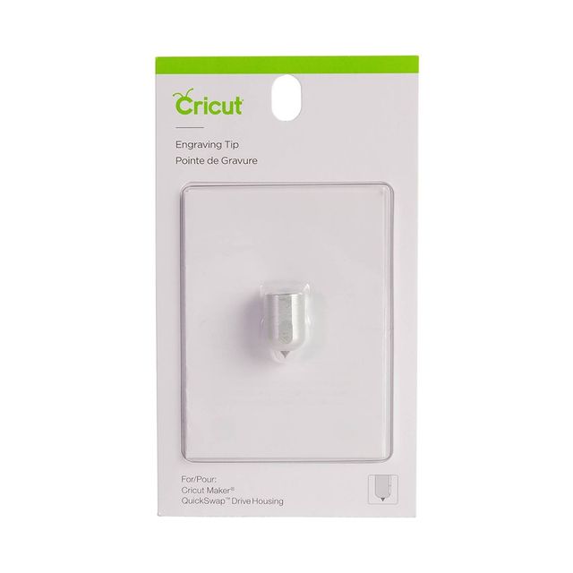 Cricut Maker Engraving Tip: Metal Craft Cutting Tool for Engraving with Cricut Maker, Silver, Replacement Blade