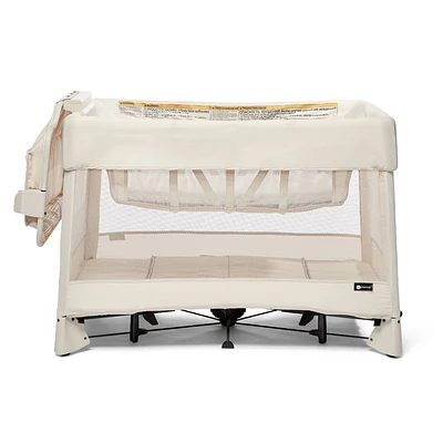 4moms Breeze Plus Playard Easy, One-Handed Setup with Removable Bassinet & Flip Changer