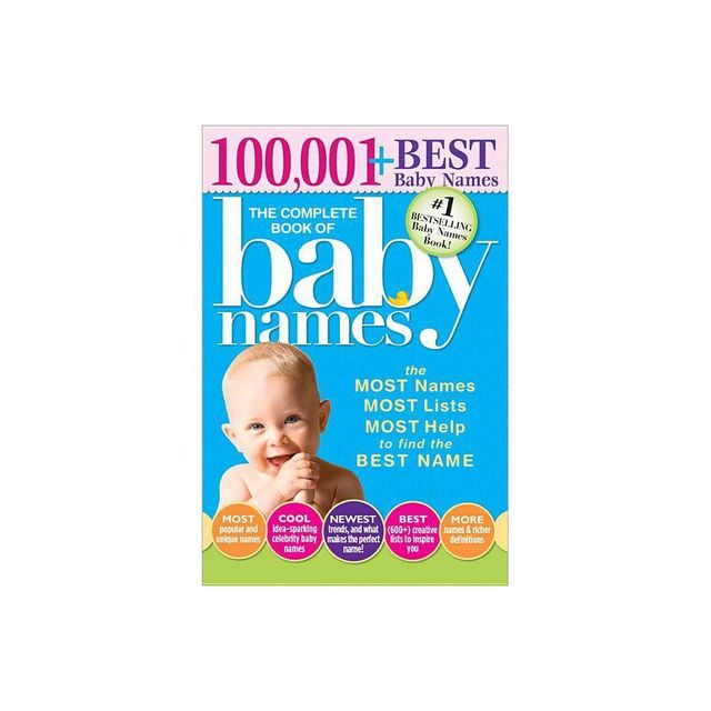 The Complete Book of Baby Names - by Lesley Bolton (Paperback)