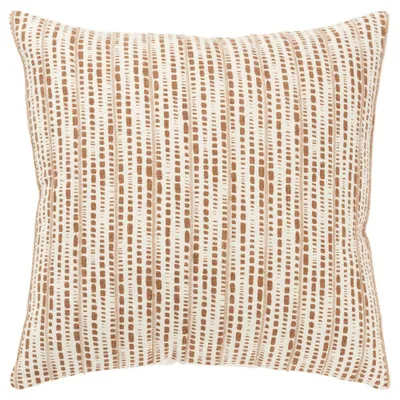 20x20 Oversize Animal Skin Square Throw Pillow Cover - Home: Cotton, Woven