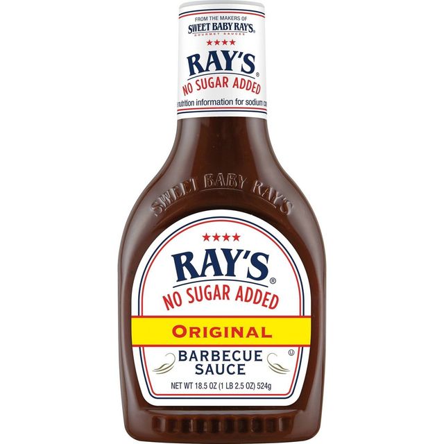 Sweet Baby Rays No Sugar Added Original BBQ Sauce - 18.5oz