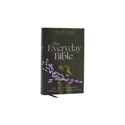 Kjv, the Everyday Bible, Hardcover, Red Letter, Comfort Print - by Thomas Nelson