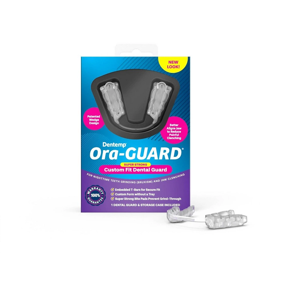 Dentemp Ora-Guard Custom Fit Dental Guard - Bruxism Night Guard for Teeth Grinding - Mouth Guard for Clenching Teeth at Night