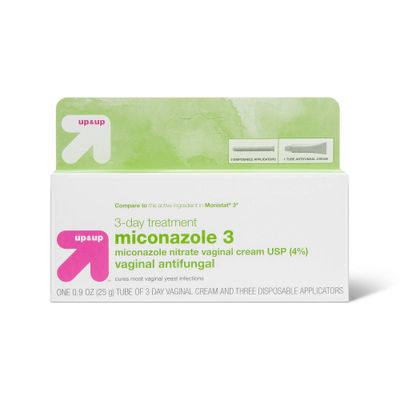 Miconazole Vaginal Antifungal Cream 3 day Treatment - 0.9oz - up&up