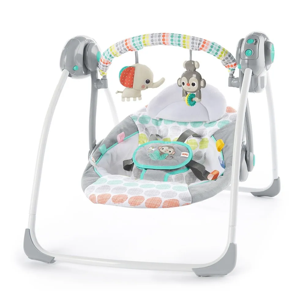 Bright Starts Whimsical Wild Portable Swing