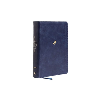 Niv, Lucado Encouraging Word Bible, Blue, Leathersoft, Thumb Indexed, Comfort Print - by Thomas Nelson (Leather Bound)