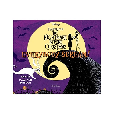 Everybody Scream!: Disney Tim Burtons the Nightmare Before Christmas - (Uplifting Editions) by Evie Daye (Hardcover)