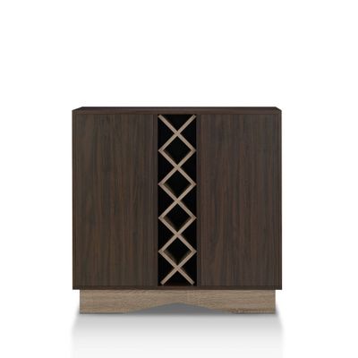 Cespi 16 Bottle Wine Cabinet Wenge - miBasics