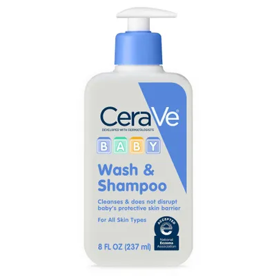 CeraVe Baby Gentle Bath Wash and Shampoo