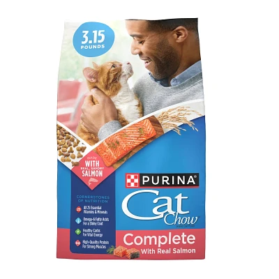 Purina Cat Chow Complete Fish, Seafood and Salmon Flavor Dry Cat Food