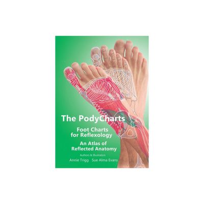 The PodyCharts Foot Charts for Reflexology - (Podycharts) by Annie Trigg & Sue Alma Evans (Paperback)